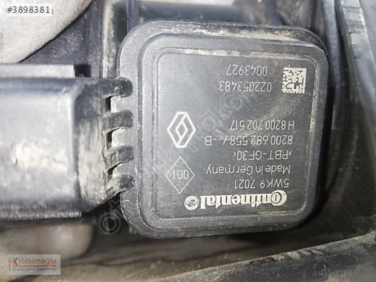 RENAULT 5WK97021 8200682558 B HAVA AKIŞ METRESİ 5WK9 7021