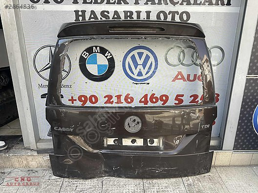 Volkswagen caddy 2018 bagaj kapağı