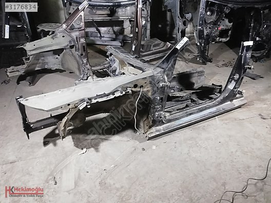 AUDİ A6 C6 SOL ÖN ÇEYREK ŞASİ ŞASE KILIÇ SACI PODYE MARŞPİYEL