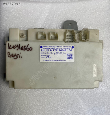 MERCEDES W204 W218 W207 W212 KASA C SERİSİ KEYLESGO BEYNİ ÇIKMA