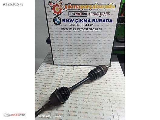 13136379 Opel Astra H 1.6 16V Çıkma Aks Sol Ön Orijinal