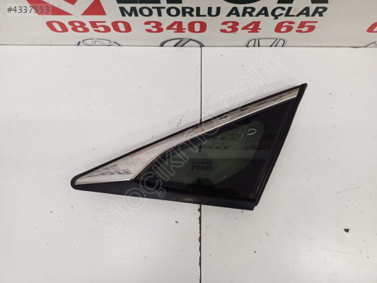 HONDA CİVİC ORJİNAL ÇIKMA SAĞ ARKA KELEBEK CAM 16-21