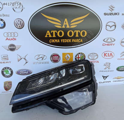 SKODA KAROQ ORJİNAL ÇIKMA SOL FAR D