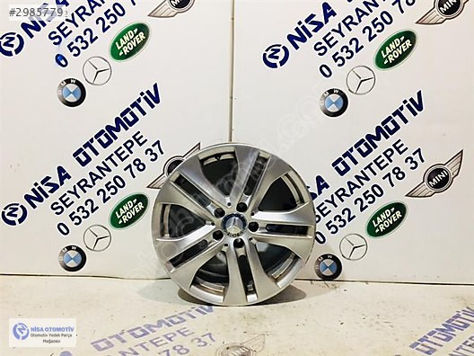 MERCEDES C SERİSİ W204 C180 KASA JANT 7.5JX17H 2007-2013
