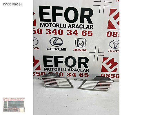HONDA CİVİC SAĞ SOL İÇ STOP ÇIKMA ORJİNAL YEDEK PARÇA 12-15