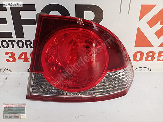 HONDA CİVİC SAĞ DIŞ STOP ÇIKMA ORİJİNAL PARÇA 2007