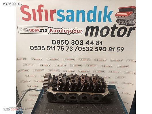 8200308854 Renault Clio 1.2 Çıkma Silindir Kapağı Orjinal Temiz