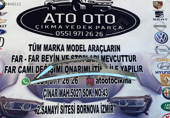 VOLKSWAGEN T ROC ORJİNAL ÇIKMA EGZOZ NİKELAJI SOL