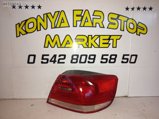 BMW e92 sağ arka stop tamirli