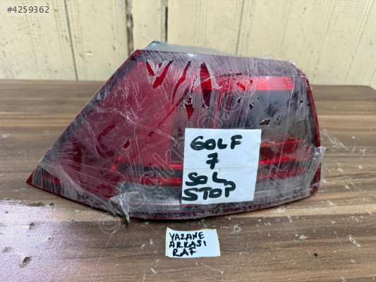VOLKSWAGEN GOLF 7 SOL STOP LAMBASI ORJİNAL ÇIKMA TEMİZ