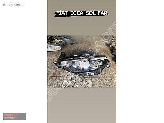 Fiat Egea Modeline Uygun Sol Ön Far Parçası