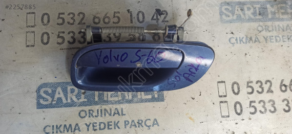 ÇIKMA VOLVO S-60 SOL ARKA DIŞ KAPI KOLU