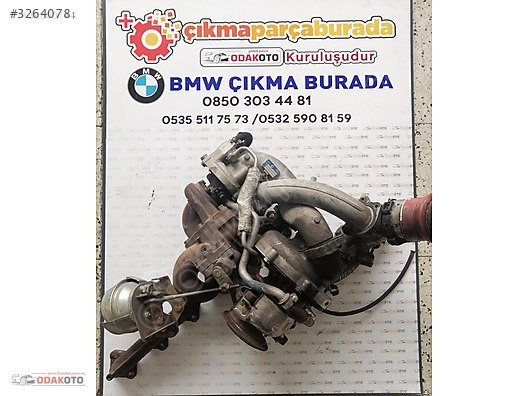 BMW X6 E71 35d M57TU Çıkma Çift Turbo Orijinal Temiz