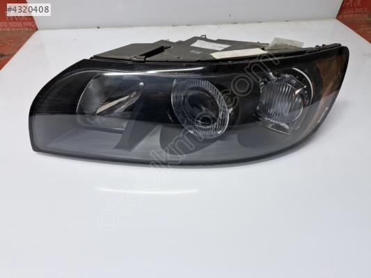 VOLVO S40 V50 SOL ÖN FAR SİYAH 2005-2007 SIFIR AYARINDA