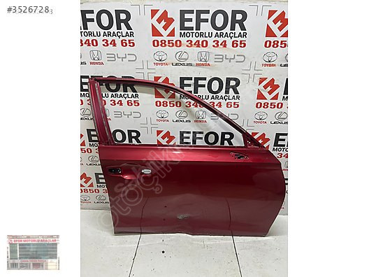 HONDA CİVİC SAĞ ÖN KAPI ÇIKMA ORJİNAL YEDEK PARÇA
