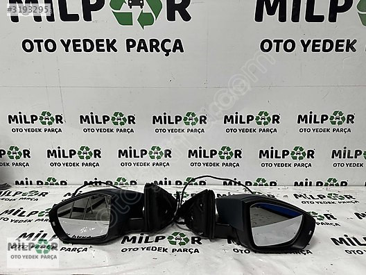 SKODA OCTAVİA 2013/2017 KATLANIR 9PİNLİ SAĞ SOL AYNA 5e1857508h