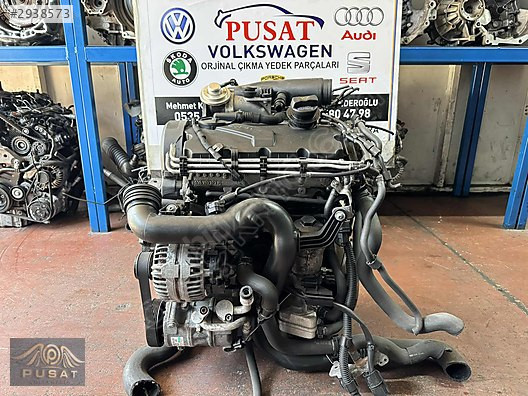 AUDİ A3 1.9TDİ ÇIKMA KOMPLE DOLU MOTOR BKC BXE MOTOR