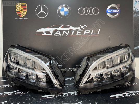 MERCEDES C SERİSİ C180 C200 SAĞ SOL FAR FUL LED ÇIKMA 2019-2020