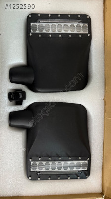 Jeep wrangler rubıcon ışıklı ayna kapağı