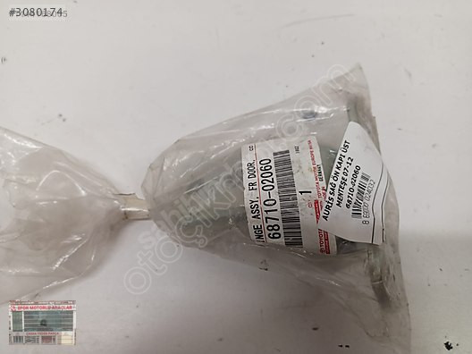 TOYOTA AURİS SAĞ ÖN KAPI ÜST MENTEŞE 07-12 OEM:68710-02060