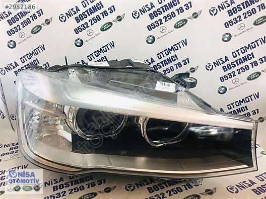 BMW X3 F25 KASA LCİ XENON ADAPTİFLİ SAĞ FAR ORJ 63117401132