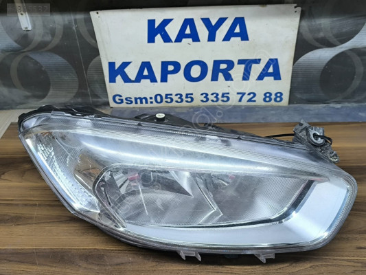 Ford Courier Sağ Far Komple Krom Çerçeveli