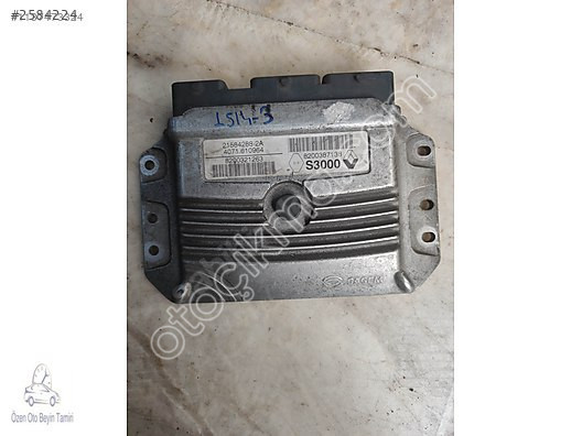 Renault Scenic Megane Motor Beyni 8200387138 - 8200321263 S3