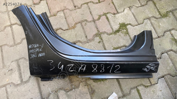 OPEL ASTRA J SAĞ ARKA MARŞBİYEL SACI 13442643 CANCAN OPEL