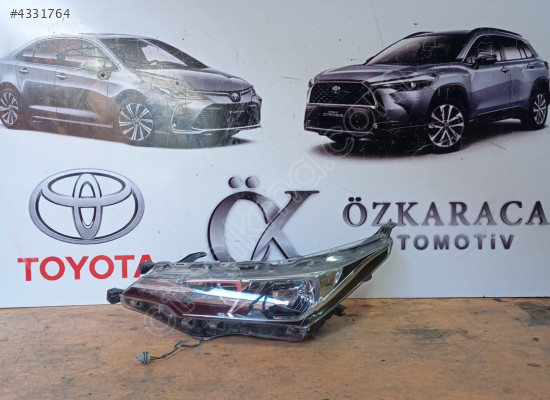 2015-2018 TOYOTA COROLLA ÇIKMA ORİJİNAL SAĞ ÖN FAR