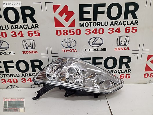 HONDA CIVIC SIFIR SOL ÖN FAR ELEKTRİKLİ MOTORSUZ 04-06