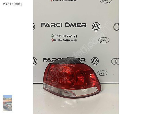 GOLF 6 SAĞ DIŞ STOP HATASIZ ORJİNAL