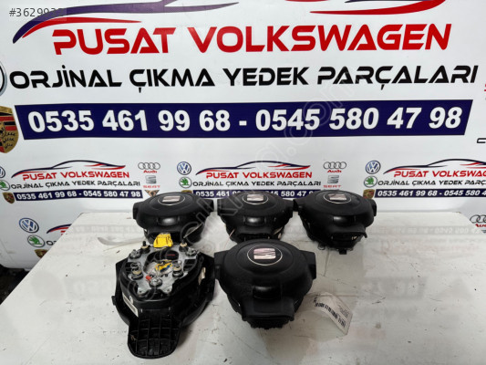 SEAT LEON ÇIKMA ORJİNAL DİREKSİYON AİRBAG BIYIKLI 1P0 880 201 B