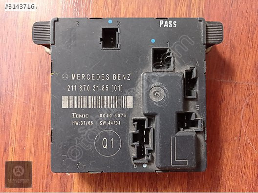 MERCEDES W211 E KASA SOL ARKA KAPI BEYNİ A2118703185