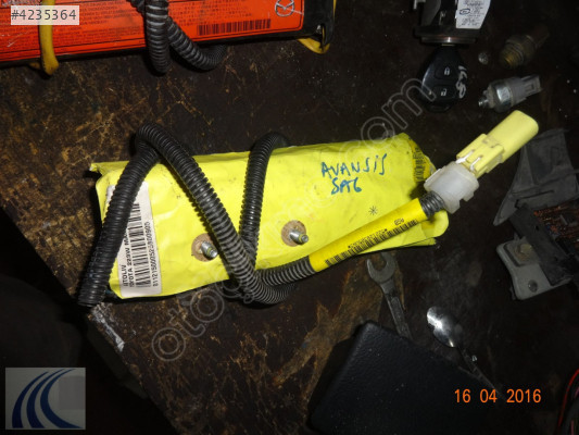 TOYOTA AVENSIS 2005 ÇIKMA SAĞ KOLTUK AİRBAG