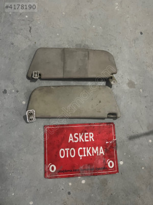 Corsa b sağ sol güneşlik