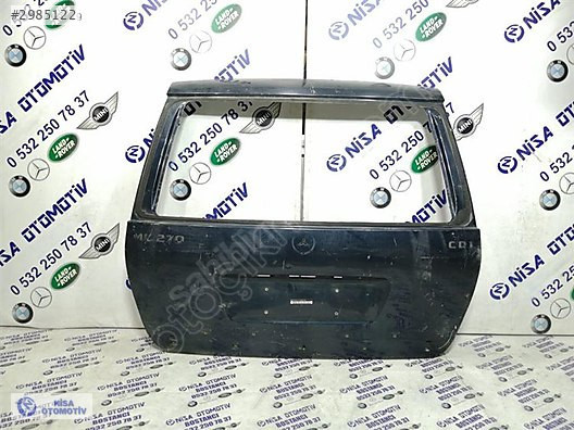 MERCEDES ML SERİSİ W163 KASA BAGAJ KAPAĞI ORJ ÇIKMA