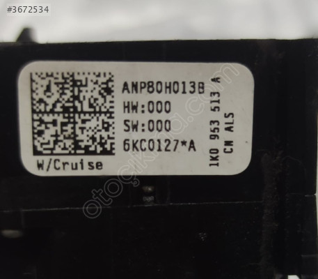 VOLKSWAGEN GOLF 5-A3-CADDY SİNYAL KOLU 1K0953513A 1K0953519A