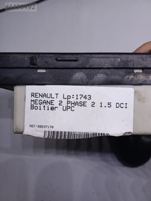 Renault megane sigorta kutusu