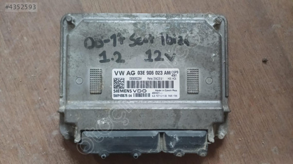 Fabia Polo İbiza 1.2 12v Motor Beyni