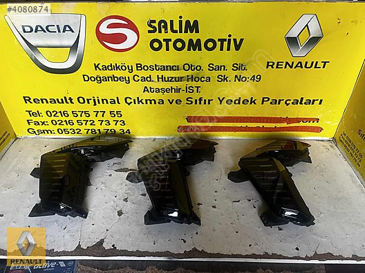 RENAULT CLIO 5.5 ÇIKMA ORJİNAL SAĞ SOL GÜNDÜZ LEDİ VE DİĞER PARÇ