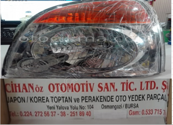 Hyundai H100 Kamyonet Sol Far 2004,.,