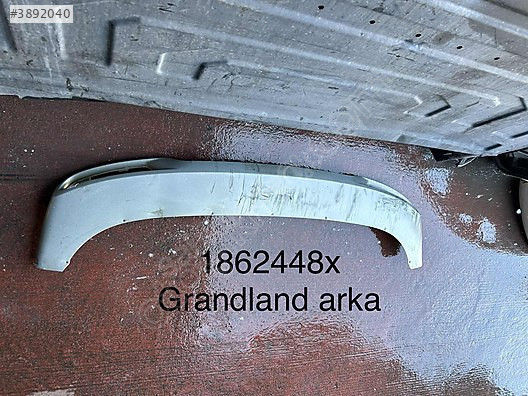 Grandland x arka tampon spoiler çıkma ORJİNAL 1862448x