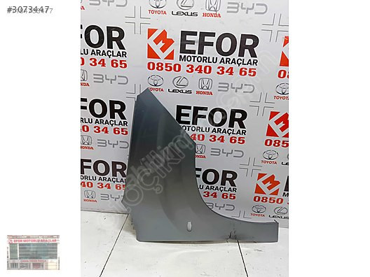 TOYOTA PROACE CITY SAĞ ÖN ÇAMURLUK ÇIKMA ORJİNAL PARÇA 19-24