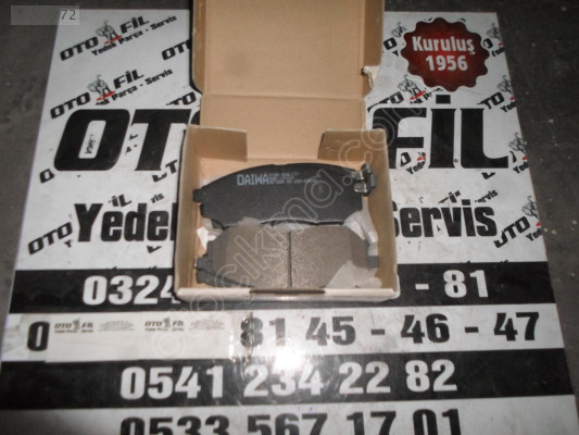 TOYOTA RAV-4 4X4 2011 (295-6350A) ÖN BALATA SIFIR DAIWA