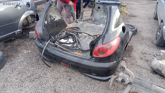 Pejo 206 hb kesme arka yedek parça