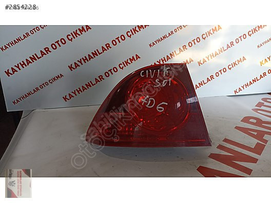 HONDA FD 6 SOL STOP KAYHANLAR OTO ÇIKMA 