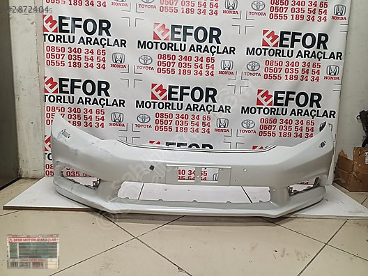 HONDA CIVIC FB7 ORJİNAL ÇIKMA ÖN TAMPON MAKYAJLI MODEL 13-15