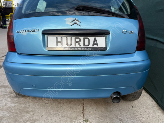 Citroen C3 Arka Tampon 2003/2010 ORJİNAL