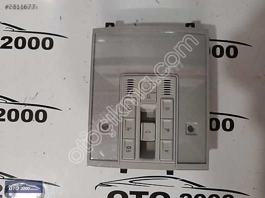 3G0947105E PASSATB8-GOLF7-TİGUAN TAVAN LAMBASI GRİ