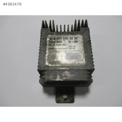 Mercedes Benz W168 Fan Beyni A0255453232 898940000 ESG300